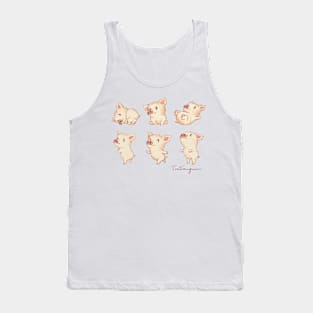 Cute Pigs Tank Top